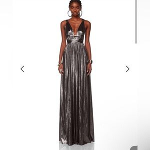 SILVER DRESS ✨ BEAUTIFUL FOR A WEDDING/ PROM/ GALA